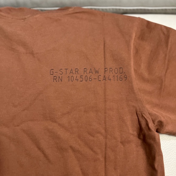 NWT - G-Star Raw Short Sleeve T Shirt - Men Size S / Women Size M - Picture 6 of 9